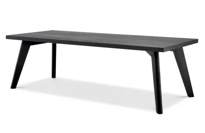 Стіл обідній 240 см, 10-місний, Black oak