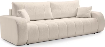 Диван 3-місний розкладний, Beige boucle