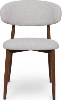 Стілець обідній , Marble linen nature wood base