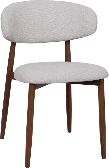 Стілець обідній , Marble linen nature wood base