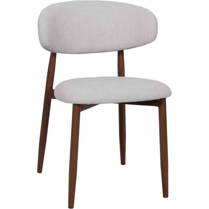Стілець обідній , Marble linen nature wood base