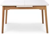 York Стіл обідній, розкладний 6-8 місць 120 см Arctic ice ceramic wooden base