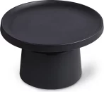  Стіл кавовий, Black top black base 70*70 cm