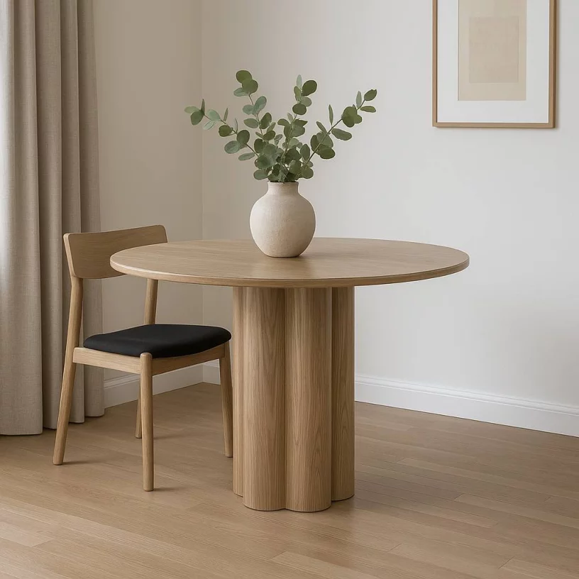 Стіл обідній 4-місний 120 см, Natural wood