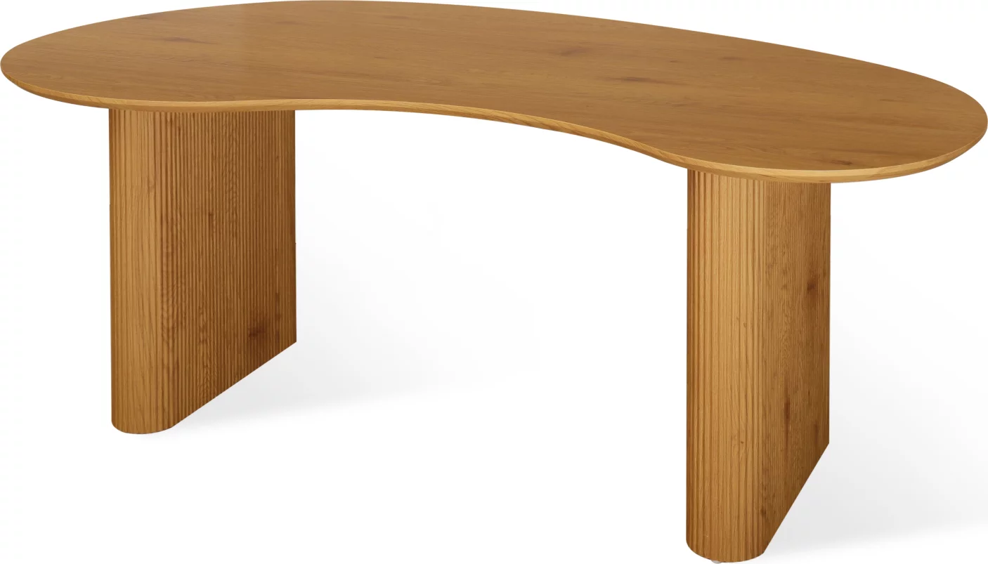 Стіл обідній 6-місний 180 см, Brown nature wood