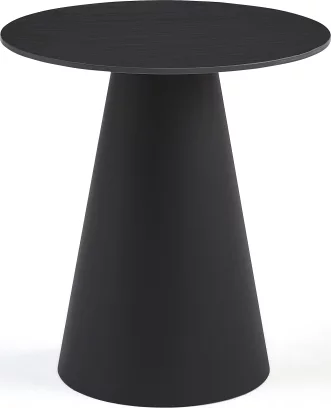 Стіл кавовий 60*60 cm, Black top black base