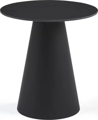 Стіл кавовий 60*60 cm, Black top black base