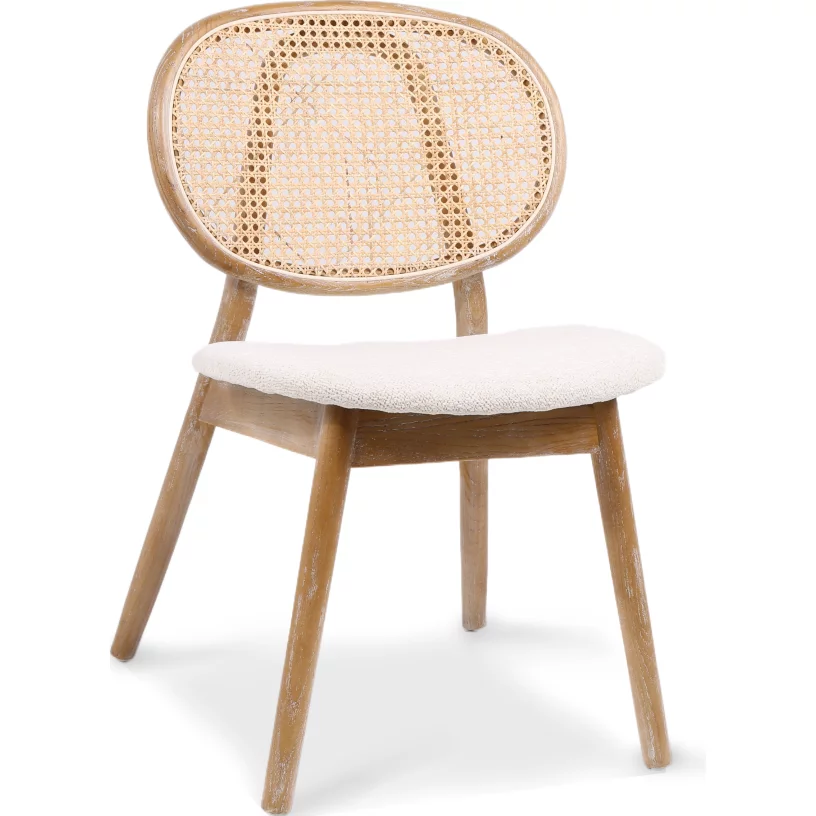 Стілець обідній , Savanna beige natural wood