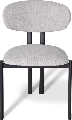 Стілець обідній , Marble linen black base