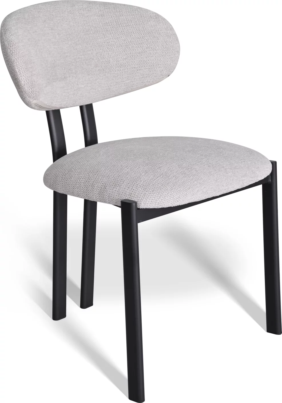 Стілець обідній , Marble linen black base