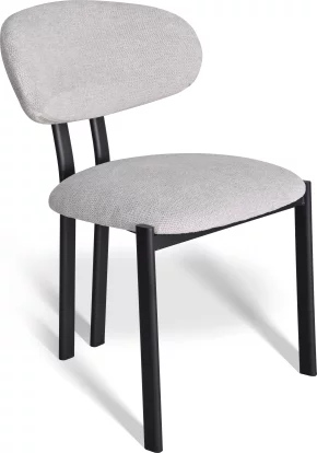 Стілець обідній , Marble linen black base