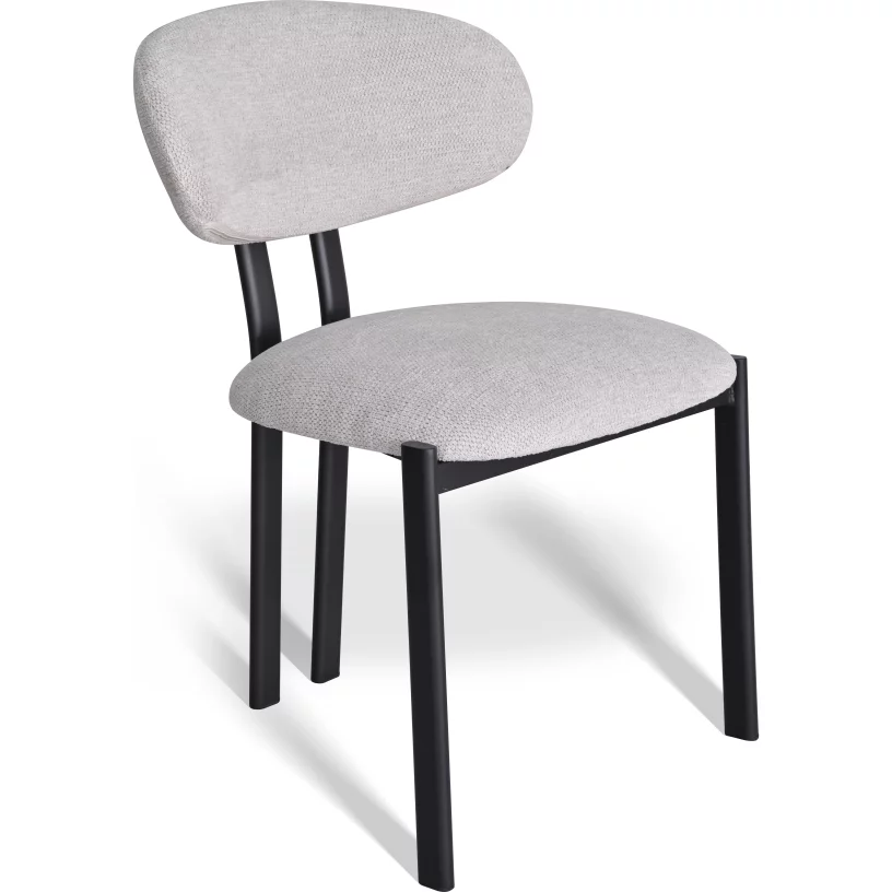 Стілець обідній , Marble linen black base