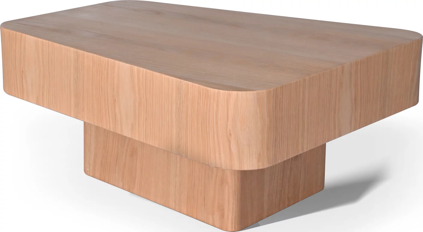 Стіл кавовий 80 см, Oak nature top and base