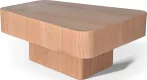  Стіл кавовий, Oak nature top and base 70 cm