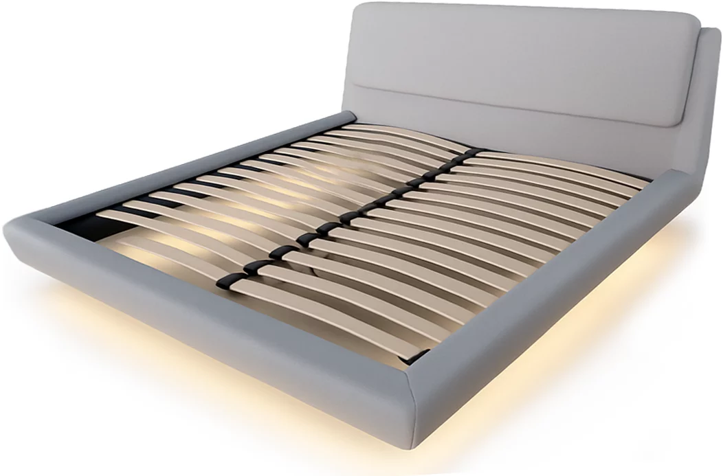 Ліжко 180*200  led-light, Northern chill cashmere