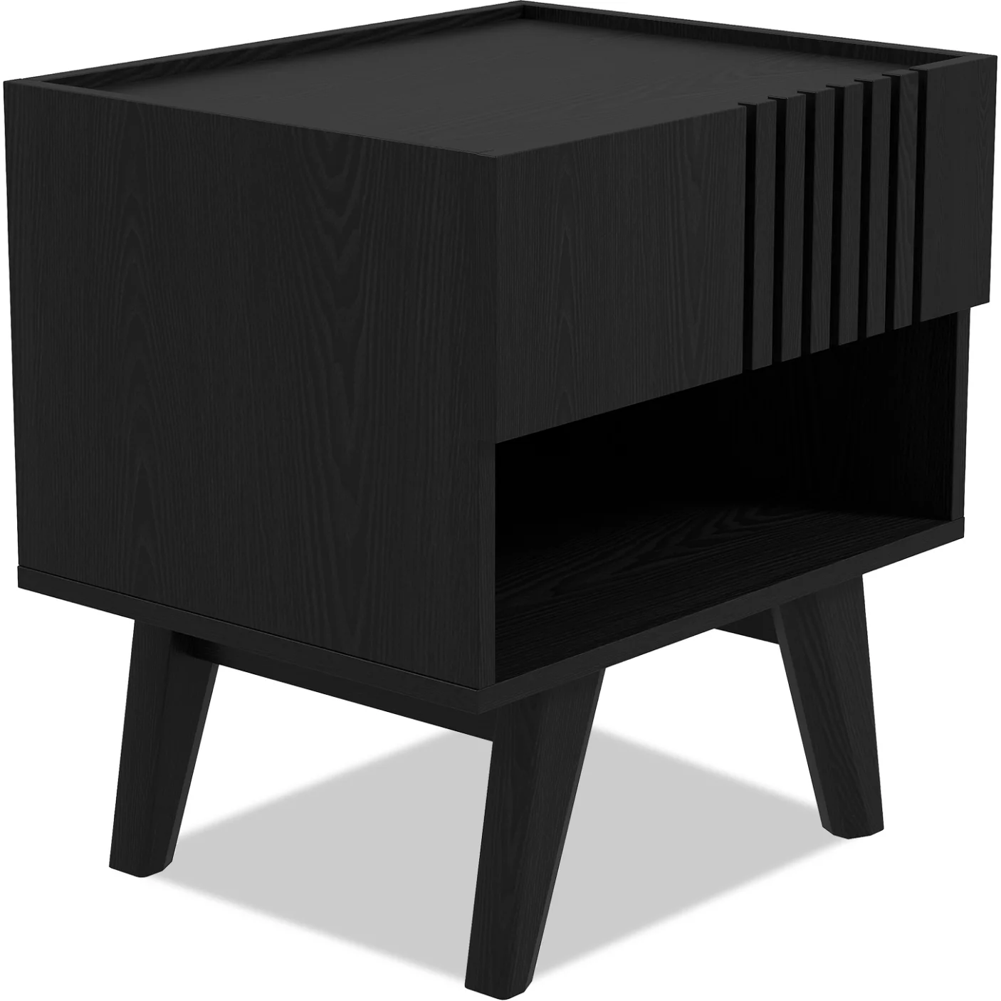 Тумбочка приліжкова , Black diamond wood