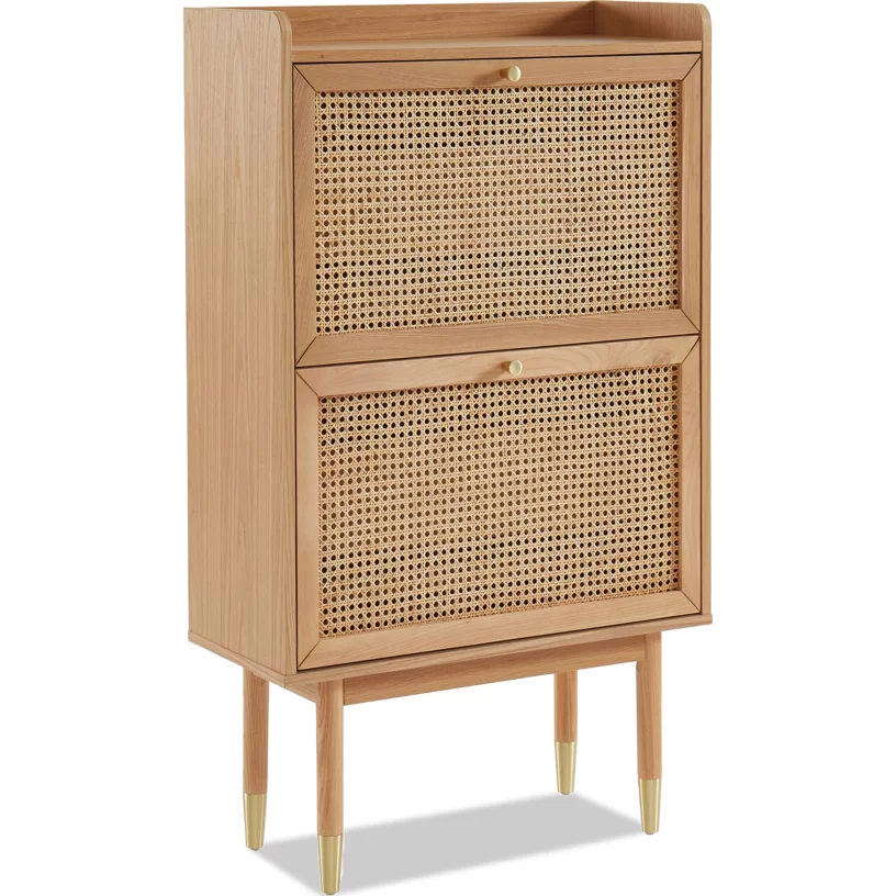 Комод високий 2 шухлядки, Natural wood
