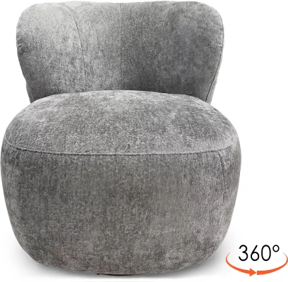 Крісло поворотне 360°, Silk fabric