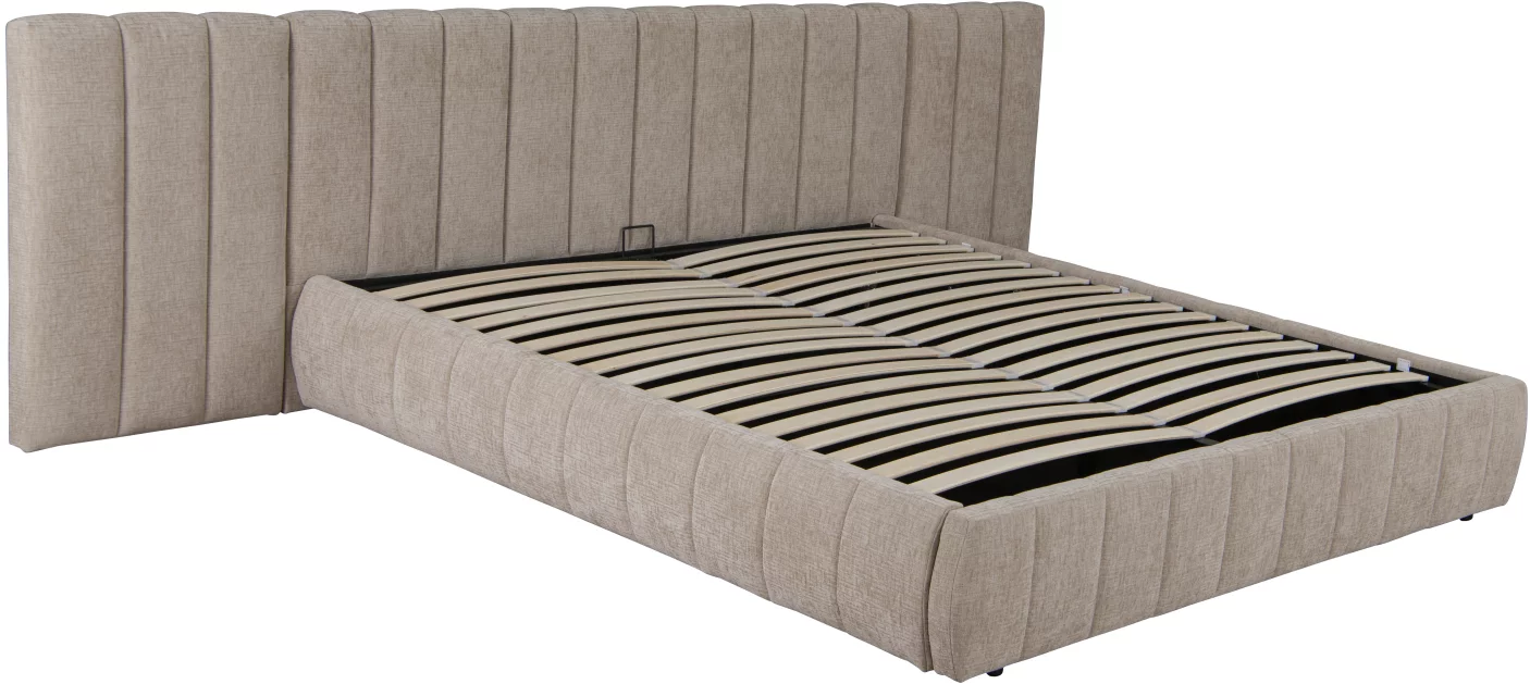 Ліжко 180*200 з підйомним механізмом, Taupe