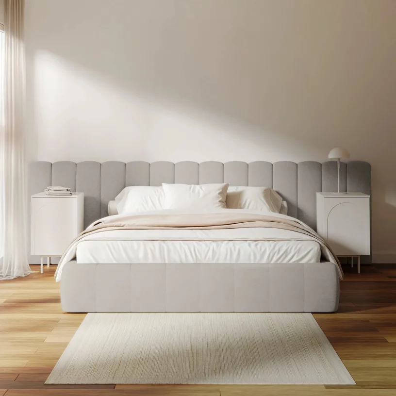 Ліжко 180*200 з підйомним механізмом, Taupe