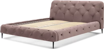 Ліжко 180*200, Rosa chiaro velvet