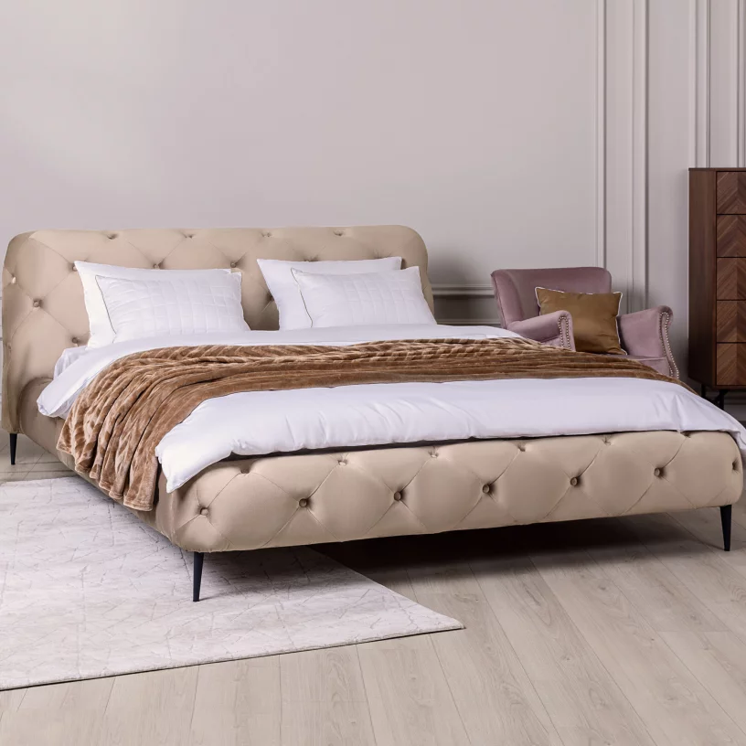 Ліжко 180*200, Champagne velvet