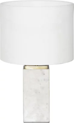 Лампа настільна , White marble 