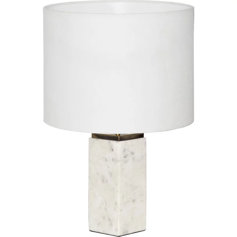 Лампа настільна , White marble 