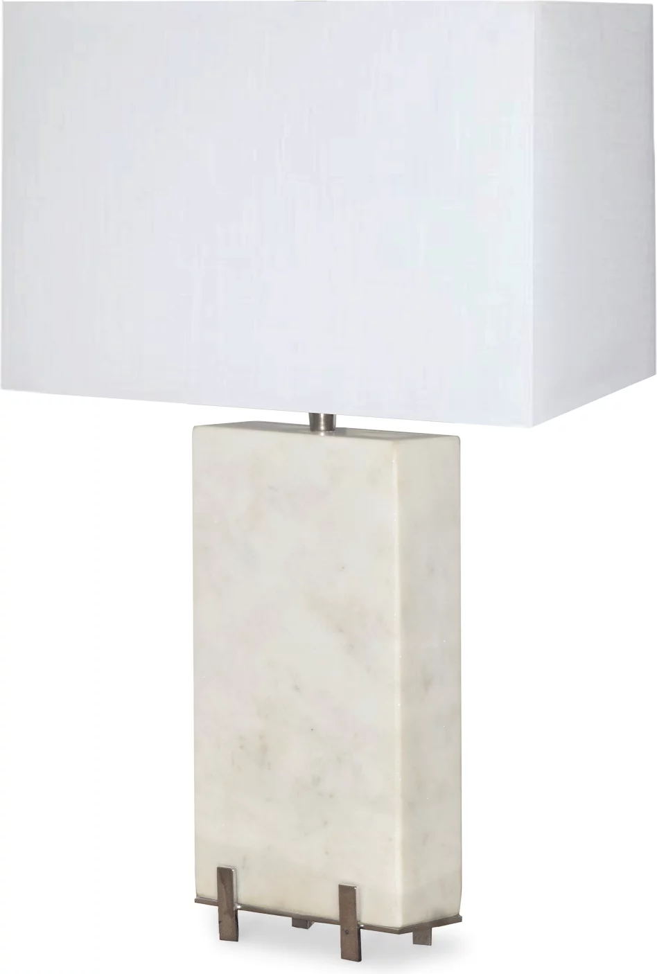 Лампа настільна , White marble 
