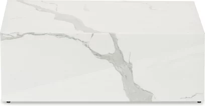 Стіл кавовий , White marble finish