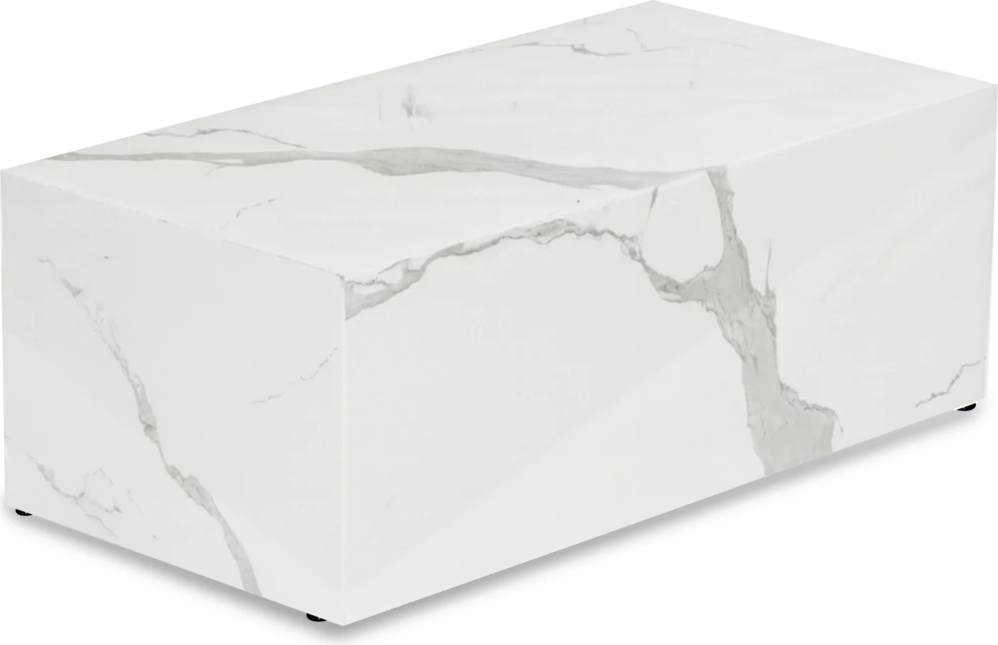 Стіл кавовий , White marble finish
