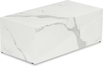 Стіл кавовий , White marble finish