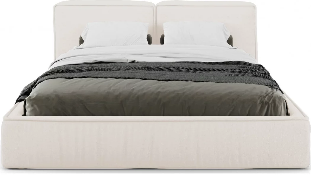 Ліжко 200*200 з підйомним механізмом, Birch velvet