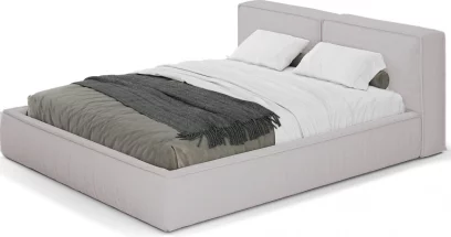 Ліжко 200*200 з підйомним механізмом, Moon rock velvet