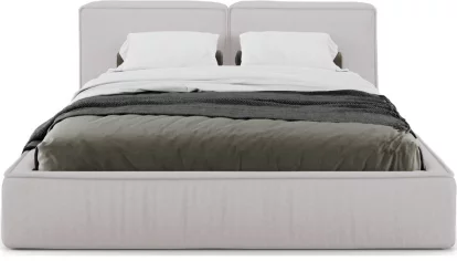Ліжко 200*200 з підйомним механізмом, Moon rock velvet