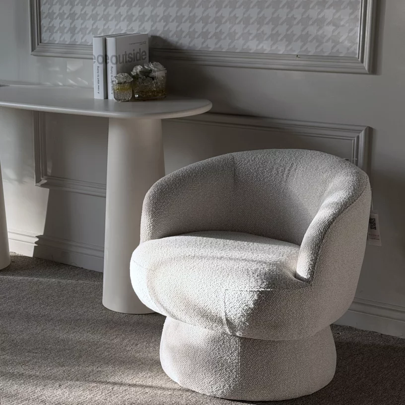 Крісло поворотне 360°, Caramel sand