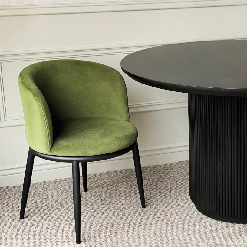 Стілець обідній , Green forest velvet