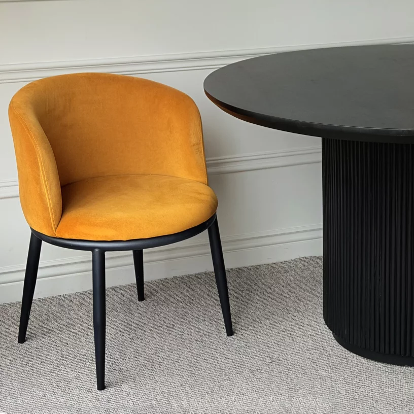 Стілець обідній , Spicy saffron velvet