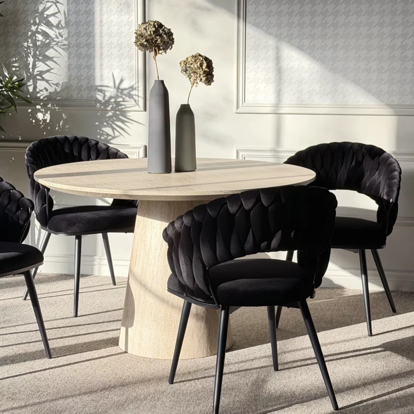 Стіл обідній 4-місний 120 см, Travertine touch