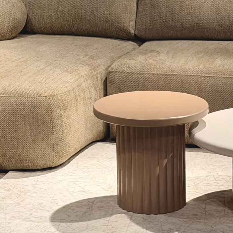 Стіл кавовий 50 см, Caramel top caramel base