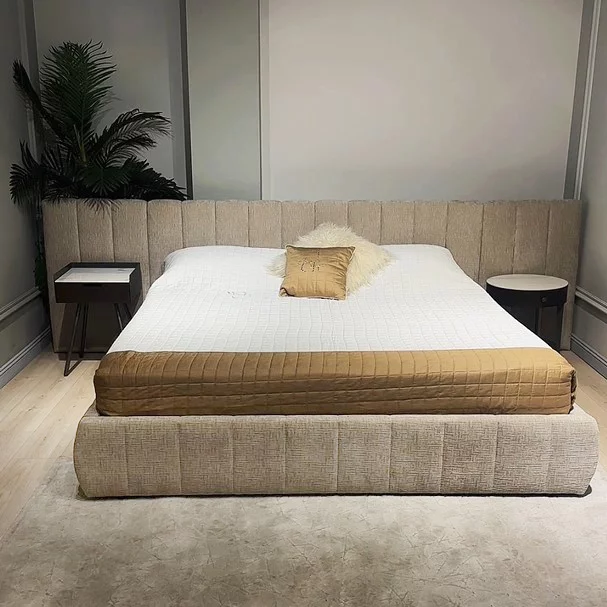 Ліжко 180*200 з підйомним механізмом, Taupe