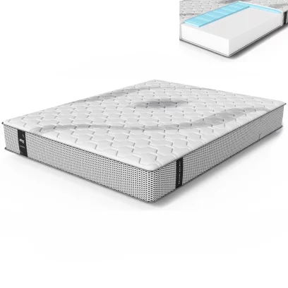 Матрац ортопедичний 200*200 безпружинний, 3d air side performance