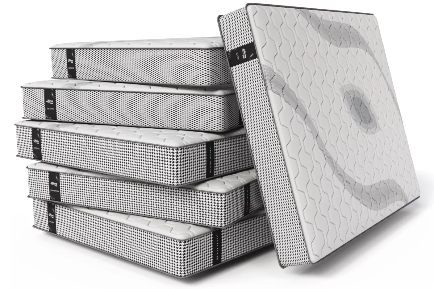 Матрац ортопедичний 180*200 безпружинний, 3d air side performance