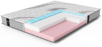 Матрац ортопедичний 200*200 безпружинний, 3d air side performance