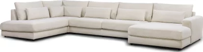 Диван кутовий 5-місний п-образний лівий, Savanna beige