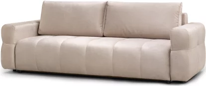 Диван 3-місний розкладний, Beige velvet
