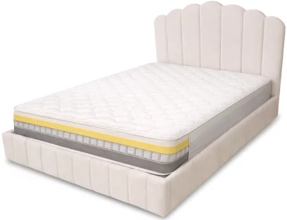 Комплект ліжко та італійській матрас 160*200 з підйомним механізмом, Cream silk