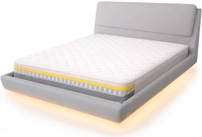 Ліжко 180*200  led-light, Northern chill cashmere