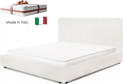 Комплект ліжко та італійській матрас 200*200, Milli sand