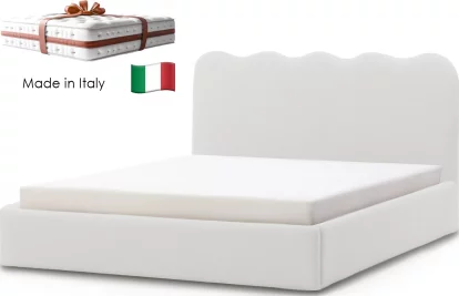 Комплект ліжко та італійській матрас 160*200 з підйомним механізмом, Vanilla charm